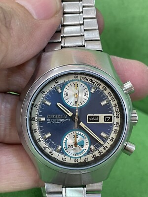 CITIZEN67-9038 シチズン チャレンジタイマー クロノグラフ 23石