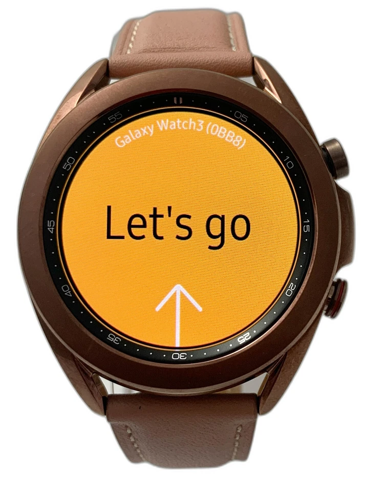 Reloj inteligente Samsung Galaxy Watch3 SM-R855 41 mm Wi-Fi / LTE desbloqueado - bronce Foto 4 de 4
