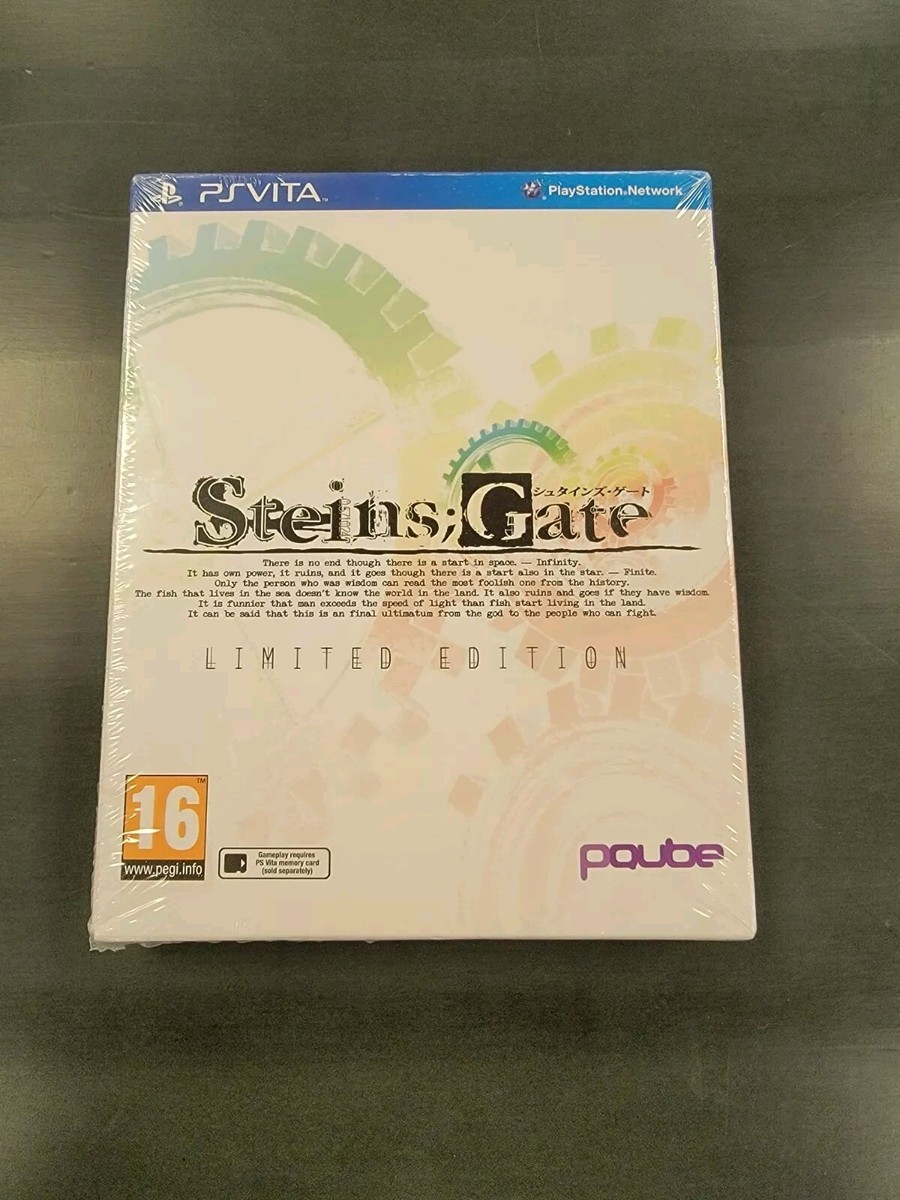 Steins;Gate Limited Edition! PlayStation PS Vita Game | eBay