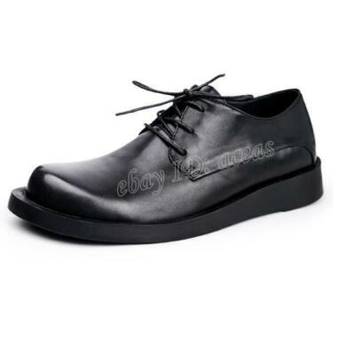 retro mens dress shoes Men's Crocodile Embossed Dress Shoes Retro Lace-Up Formal Derby Shoes