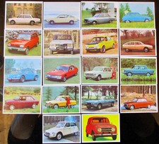 (12) 18x Car Flash cox Americana Collectible Pictures French Renault Alpine SM