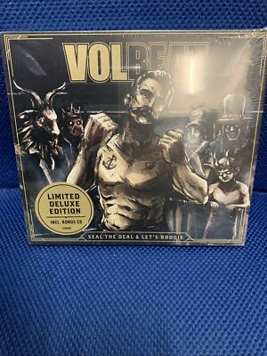 DELUXE CD Volbeat - Seal the Deal Let's Boogie 4 Extra Tracks.  SEALED