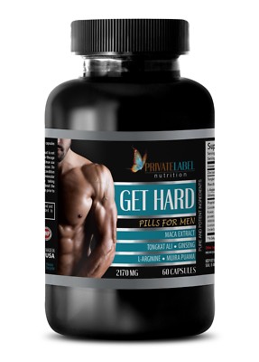 Testosterone booster drops - GET HARD PILLS 1B - maca boost - Horny Goat Weed 