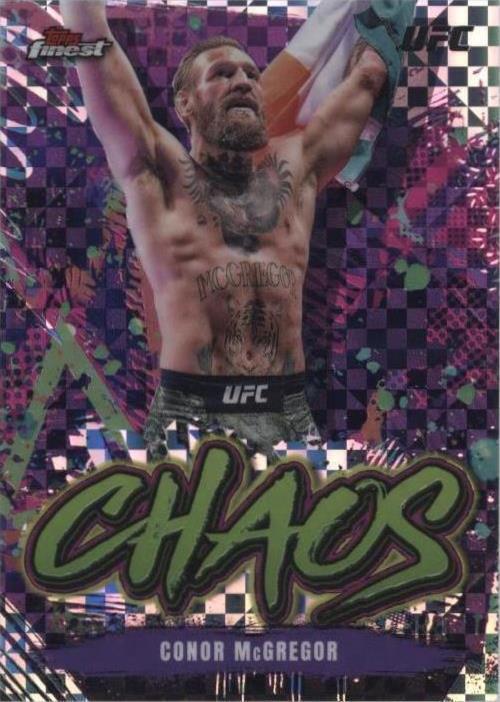 UFC Topps コナー・マクレガー　リフラクターカード UFC Topps コナー・マクレガー リフラクターカード Conor