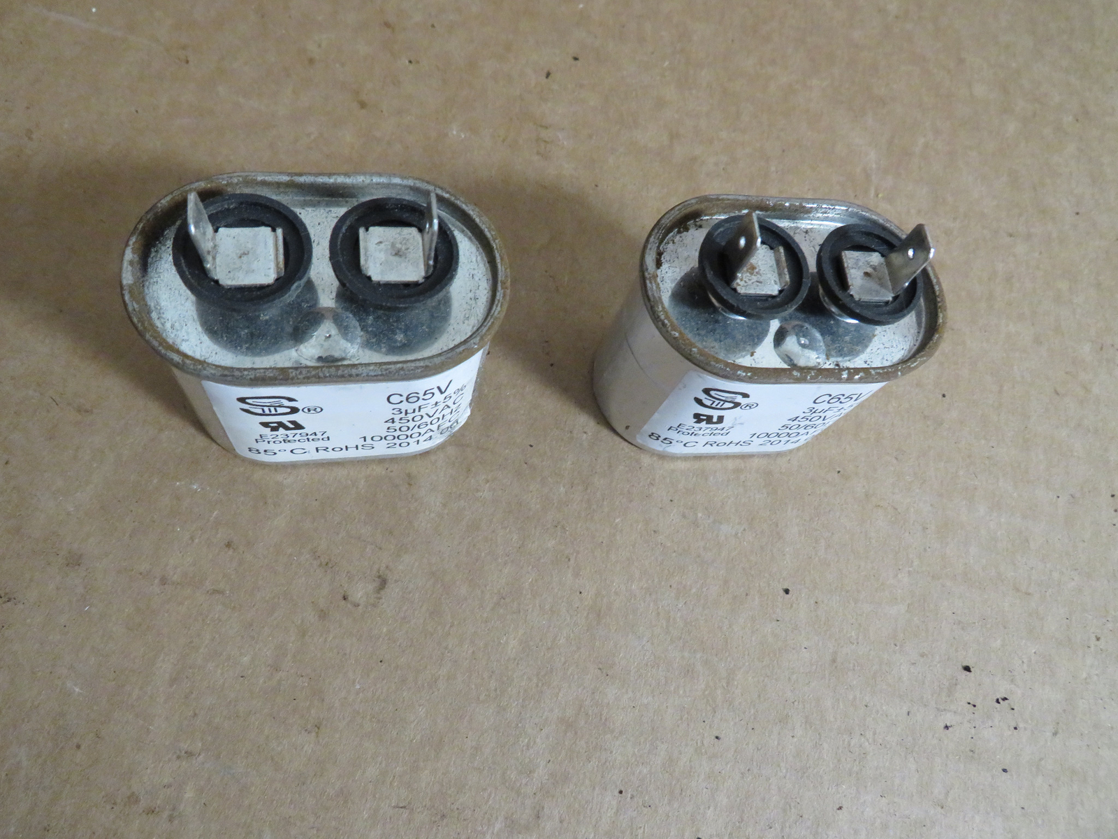 Emerson A/C Capacitor - Set of 2 Part # 10000AFC E237947 | eBay