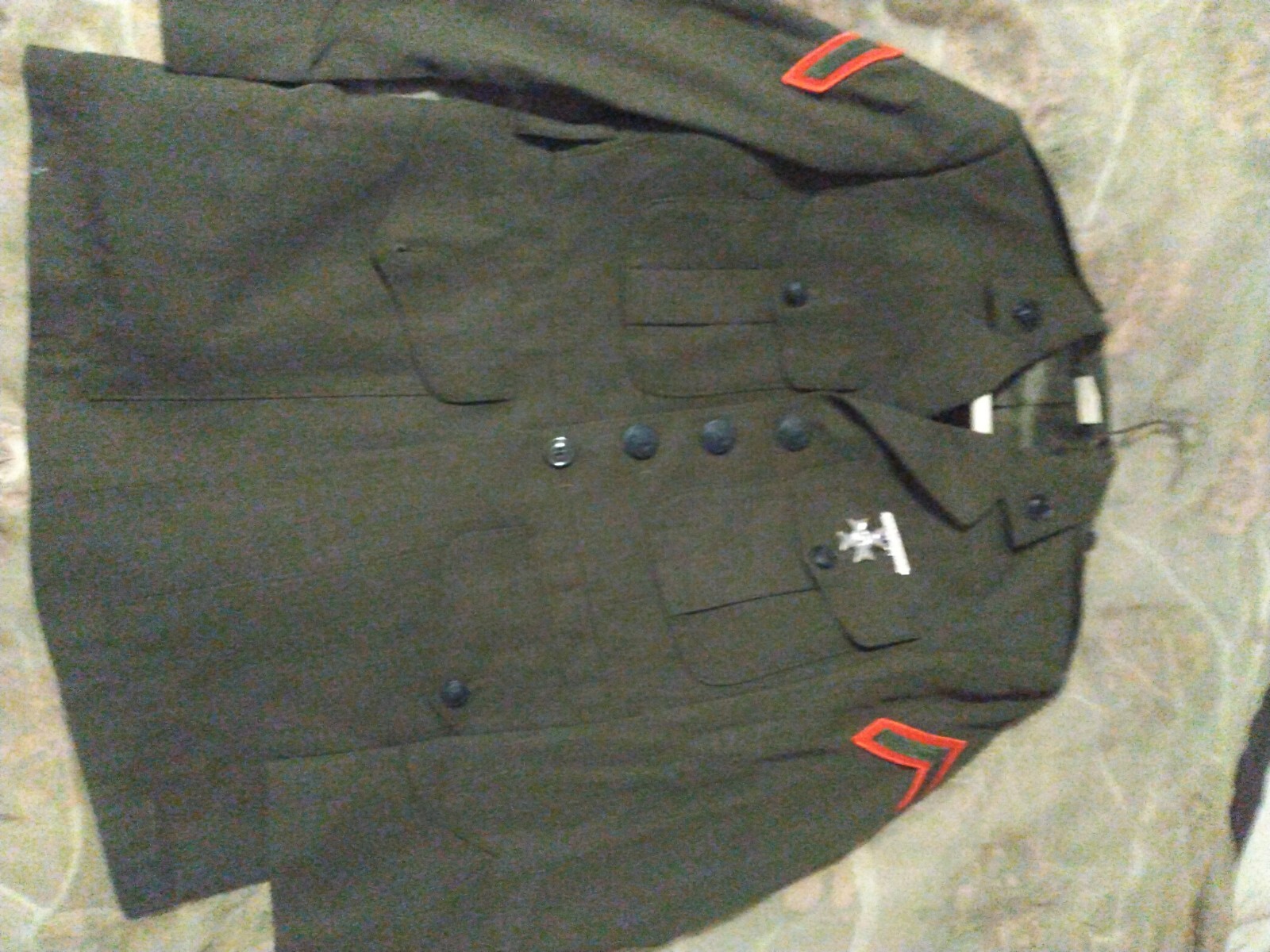 USMC Marine Corps Dress Coat Jacket Green Chest 39s… Gem