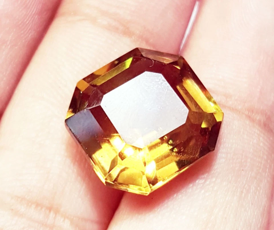 Piedra preciosa suelta certificada con cambio de color de alejandrita de 12,40 quilates con regalo gratis Foto 3 de 4