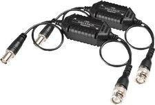 2 Pcs GB001 Analog CCTV BNC Video Ground Loop Isolator Built-in Video Balun