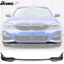 Fits 19-22 BMW G20 M Sport & M340i M Performance Front Bumper Lip - Matte Black