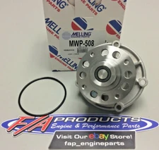 2004-10 Ford 6.0 Liter Powerstroke Diesel Engine NEW Water Pump Melling MWP-508