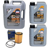 MotoröL Set Top Tec 4200 5W-30 Liqui Moly 7 Liter + ÖLfilter FüR BMW 3Er 5Er Z3