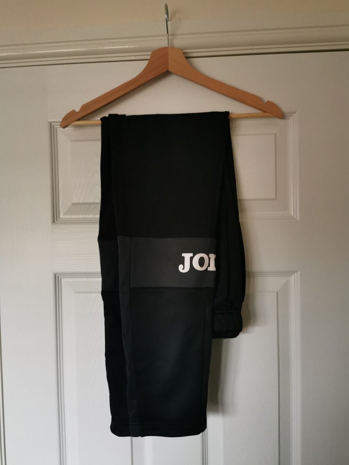 Joma Sport Football Tracksuit Bottoms Black Mens Size Large eBay