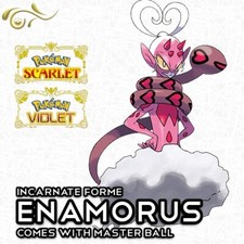 Non-Shiny Enamorus Incarnate Forme 6IV Pokemon From Home Scarlet Violet SV
