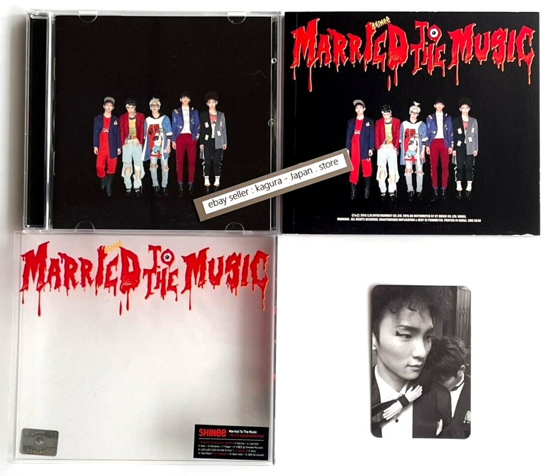 SHINee KEY Married to the MUSIC CD + Photocard Set 4th Repackage