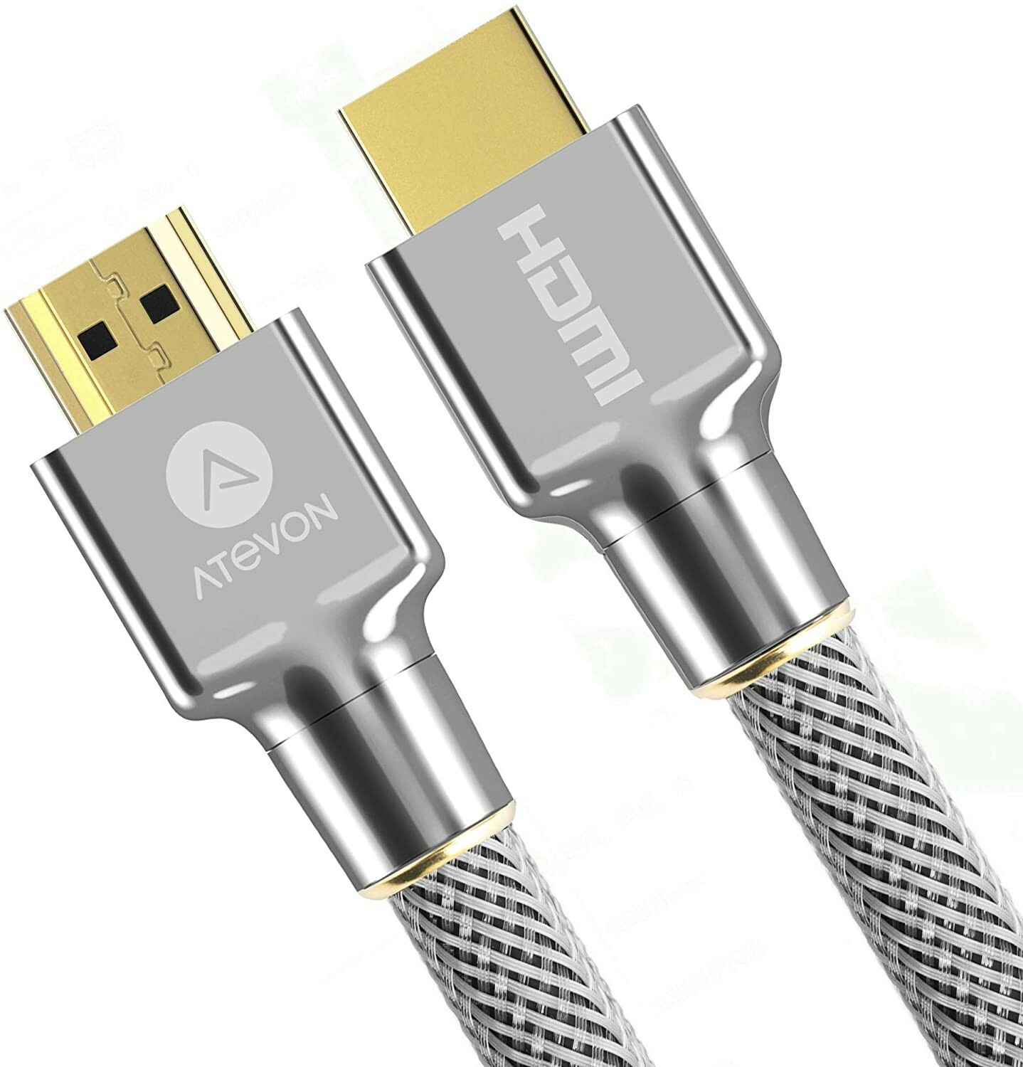 HDMI Cable 3 ft– 4K High Speed 18Gbps HDMI 2.0 Cable – 4K HDR, 3D, 2160P, 1080P-image