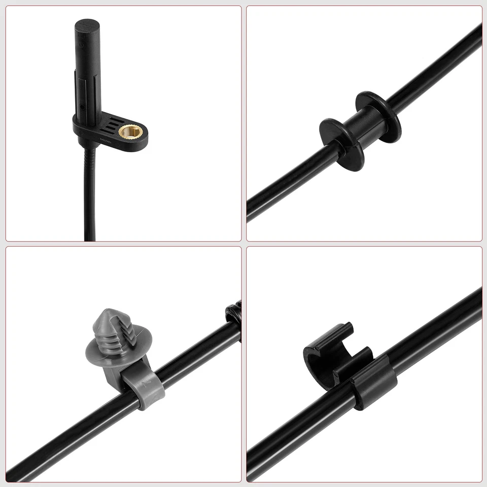 4x Sensor de velocidad de rueda ABS delantero 5S7318 para 06-08 Ford F-150 Lincoln Mark LT 5,4 L Foto 2 de 4