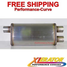 Xlerator Transverse Performance Muffler Camaro Firebird Stainless Steel - XS2265