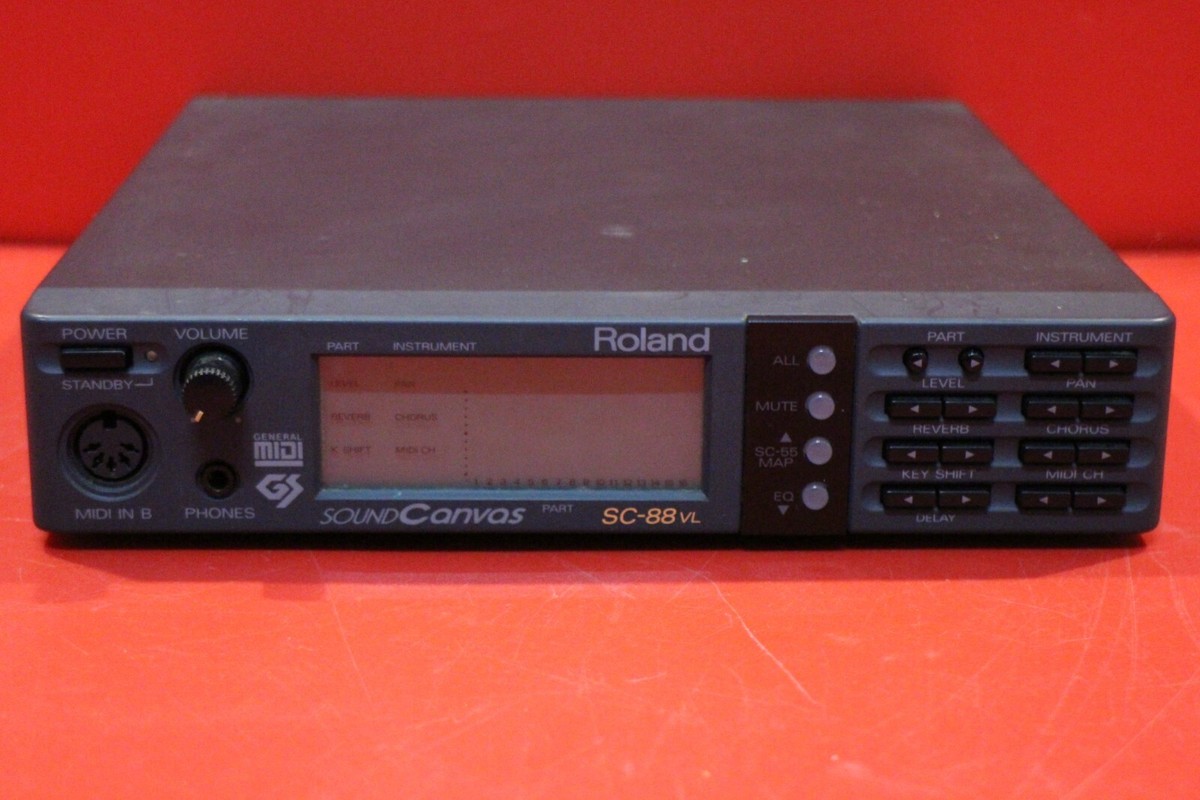 ローランド Roland SC-88 USED Roland SC-88 VL SC 88 VL Sound Canvas Module Synth from