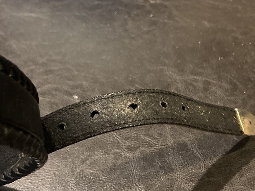 Men’s Western Style Leather 1 1/2” Wide Belt Size 36 - Picture 7 of 10