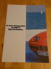 1987 BMW Z1 Brochure Prospekt