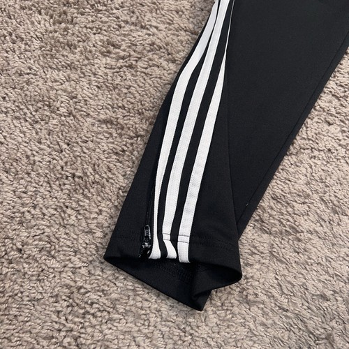 Adidas Pants Youth XL Black Tiro Stripe Track Training Jogger Street Soccer Kids - Picture 3 of 16
