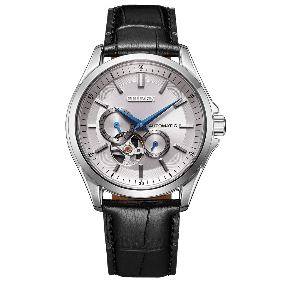 CITIZEN NP1011-08A COLLECTION Silver Mechanical Analog Men's Watch in Box NEW