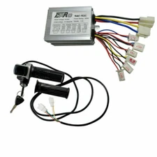 36V 500W Motor kit Brush Controller LCD Throttle Grip Electric E-Bike Scooter