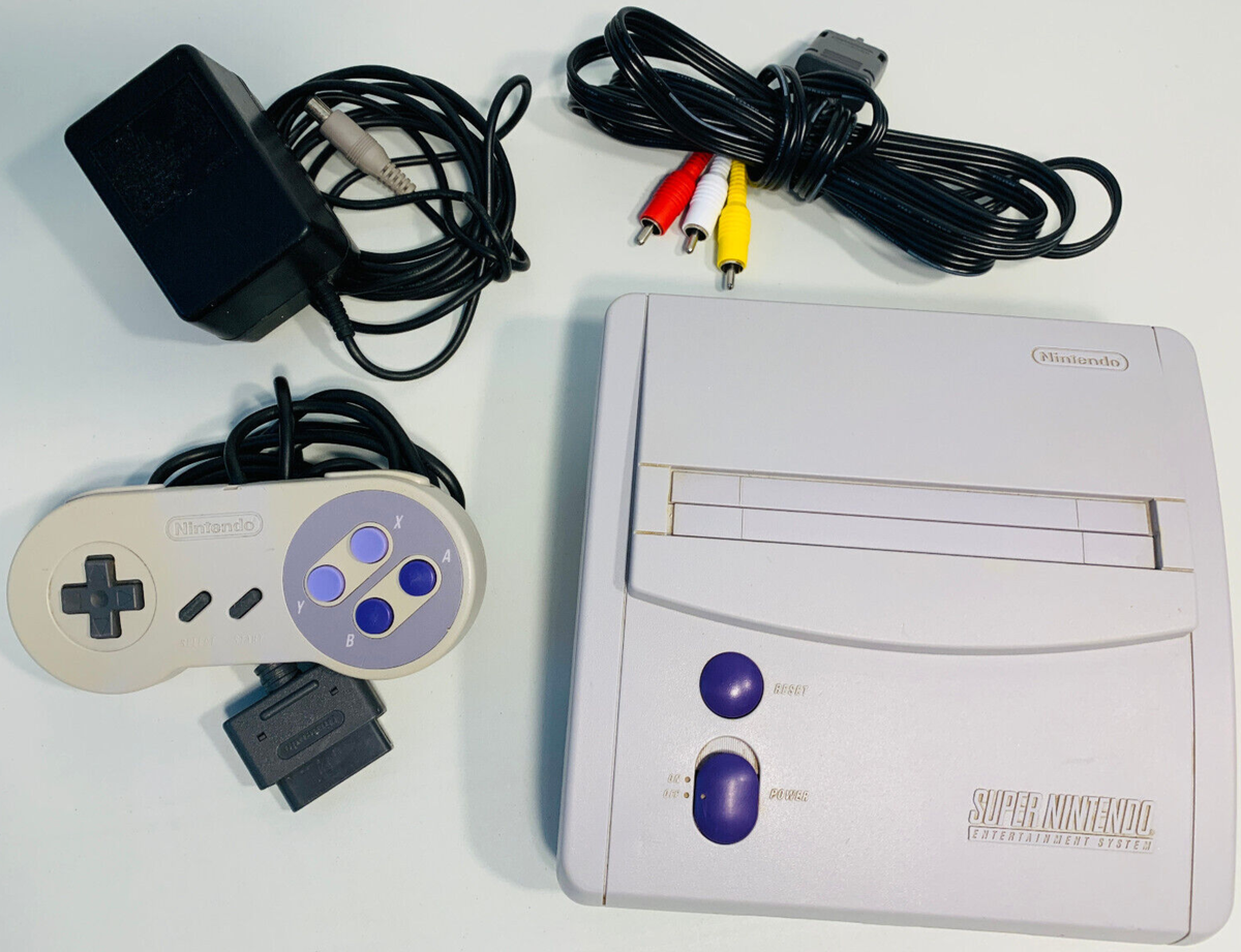 Super Nintendo Junior SNES JR Console COMPLETE 1997 RARE Super Nintendo Junior SNES JR Console COMPLETE 1997 RARE