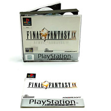 FINAL FANTASY IX 9 PS1 Completo con manuale DISCHI A SPECCHIO PlayStation 1 FF9