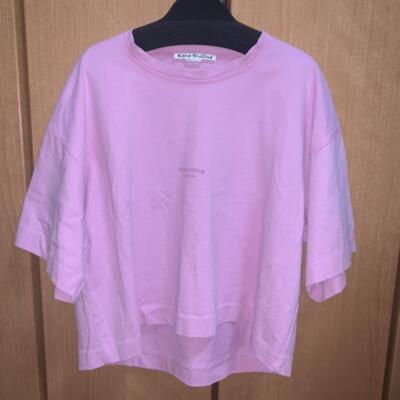 Tシャツ・カットソー ACNE STUDIOS SHORT SLEEVE T-SHIRT Acne Studios - SHORT SLEEVE T-SHIRT - Lavender purple