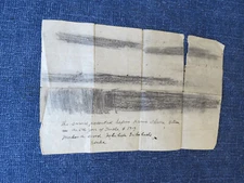 JAPANESE SWORD Traditional Oshigata ..... Sword Rubbing/Ink Tracing...RICE PAPER