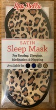 Spa Bella SATIN SLEEP MASK Travel Home IDEAL for RESTING SLEEPING MEDITATION