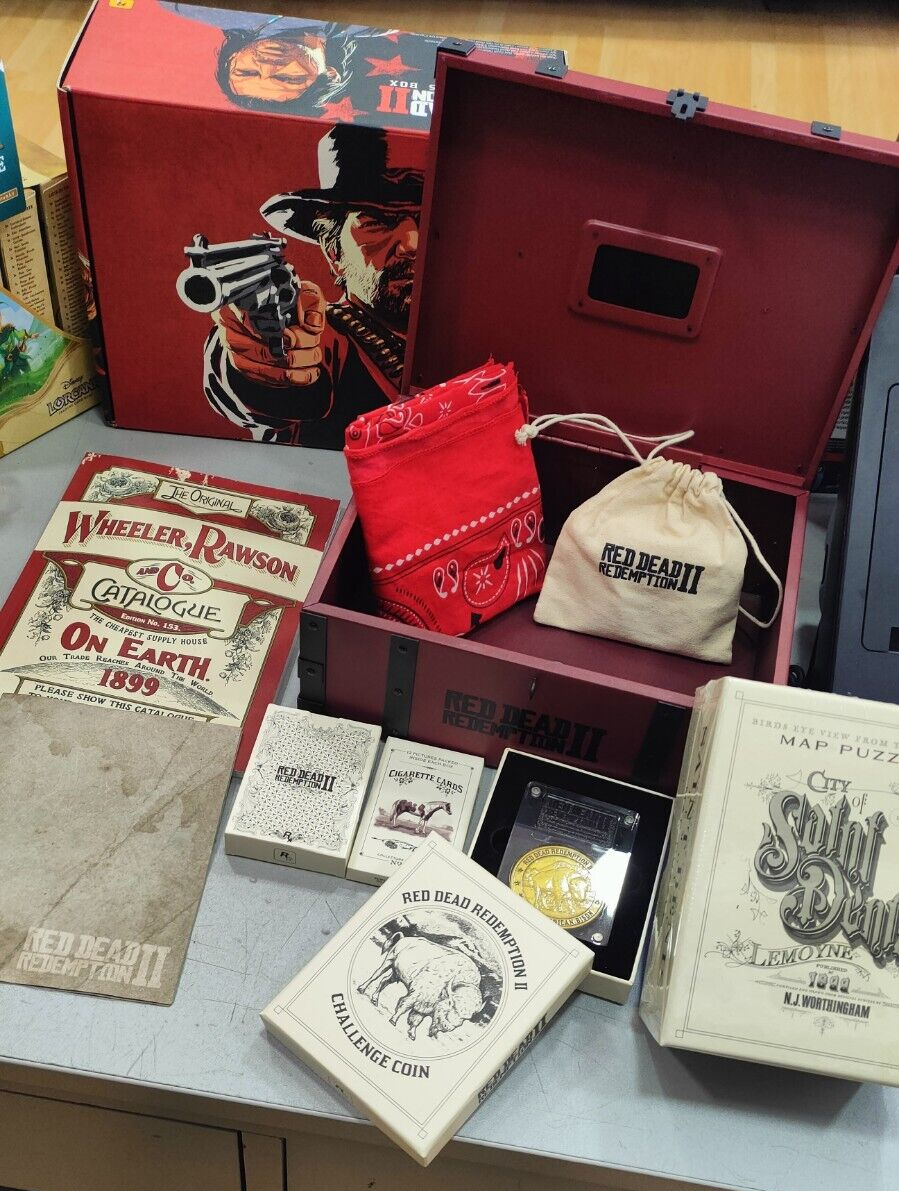 Red Dead Redemption 2 Collector's Edition BOX Ottime Condizioni | eBay