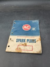 1973 AC GM Spark Plugs Catalog Book