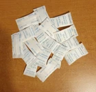 100 x 1g PACKETS OF SILICA GEL SACHETS DESSICANT POUCHES ANTI DAMP BAGS SIL2
