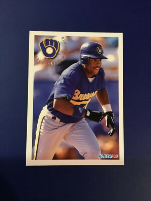 #ad 1994 Fleer #187 TROY O#x27;LEARY Rookie Milwaukee Brewers Sharp LOOK $4.97