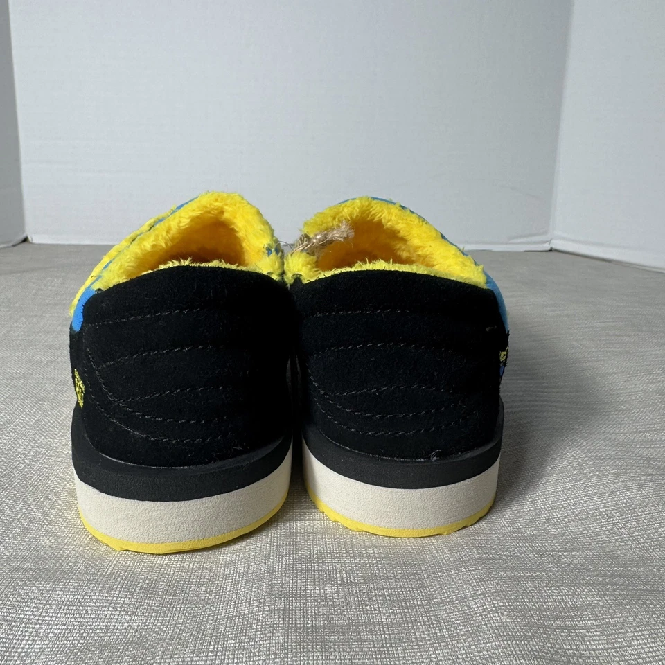 Sanuk U Puffy Chiller Low X Grateful Dead 黄色黑色拖鞋男式 6 Wmns 7 — 第 4/4 张图片