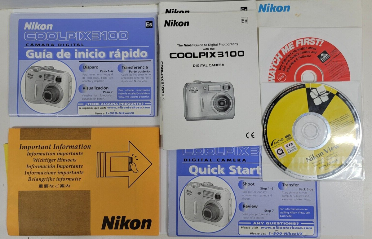Nikon COOLPIX 3100 3.2MP Digital Camera | 3x Optical Zoom Nikon COOLPIX 3100 3.2MP Digital Camera | 3x Optical Zoom