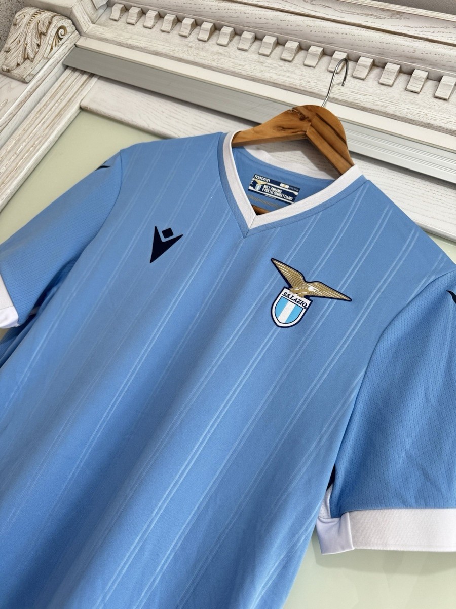 Lazio 2021-2022 Home Soccer Jersey Football Kit Shirt Size M | eBay