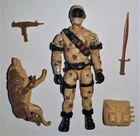 GI JOE CUSTOM Black Major BM Vintage Style NAVY SOLDIER Action Figure