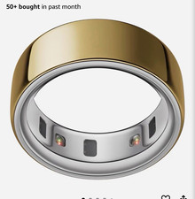Oura Ring 4 Gold Size 10 Smart Ring Activity Sleep Tracker for Android iOS