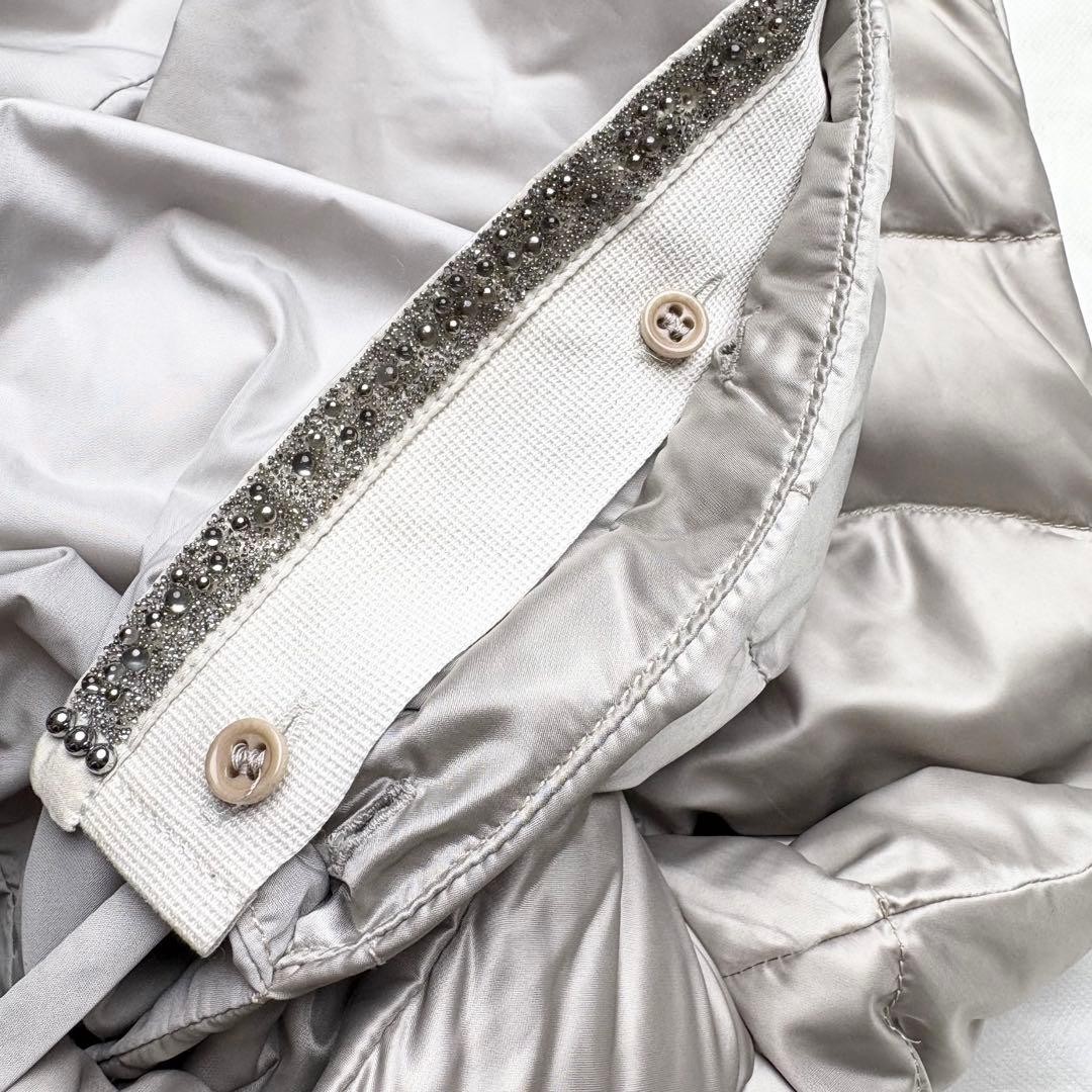 Max Mara Cube Reversible Long Down Coat Jacket Bl… - image 19