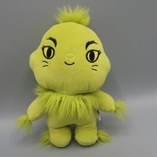 Universal Studio Dr. Seuss Baby Grinch 8.5" Plush Green Christmas Stuffed Toy