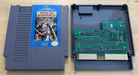 AD&D Heroes of the Lance w/Manual, Hillsfar, Pool of Radiance Rare NES Games Lot