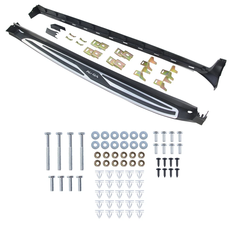 6'' Running Board Side Step Nerf Bars Fits For 2013-2019 Ford Escape - Image 4 of 4