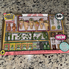 MGA's Miniverse Make It Mini Botanicals Farm to Table Flowers Plants 60 Pieces