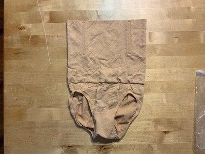 Tummy Control Shapewear   small    High Waisted Panties Tan Beige Nude