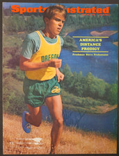 STEVE PREFONTAINE SIGNED SPORTS ILLUSTRATED (COVER ONLY) JUNE 15 1970 JSA LETTER