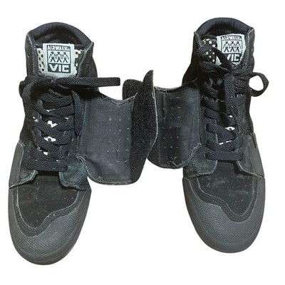 Airwalk VIC Vintage Sneakers Victim Black Retro Skateboard shoes Rare Used JAPAN