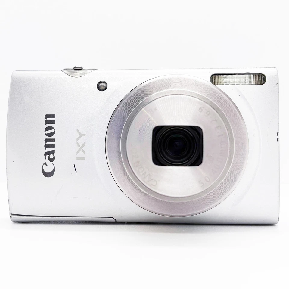 Canon PowerShot IXY 200 Silver ELPH 185 Digital Camera 20MP 8x Zoom 1DayShip - Image 4 of 4